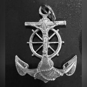 MARINER’S CROSS 925 SILVER PENDANT